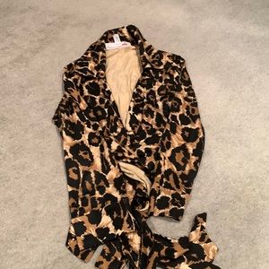 Diane Van Furstenberg Vintage Wrap Blouse